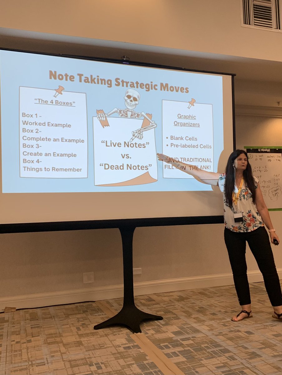 It was standing room only this morning as these lovely ladies modeled and shared their thoughts on consolidation and note taking. Great job Ms. Adkins and Mrs. Holloway! <a href="/MouseketeerMath/">Annette Holloway</a> <a href="/Blackman_Flames/">Blackman Middle School</a> <a href="/PTO4BMS/">Blackman Middle School PTO</a> <a href="/pgliljedahl/">Peter Liljedahl</a>