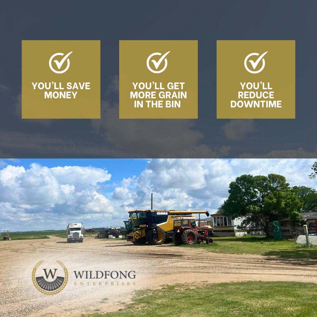 We build concaves that save you money, get more grain in your bins, &amp; reduce downtime – 3 things we know are important to farmers because we’re farmers ourselves!
Check out our concaves today at bit.ly/3L8dXJb and call Russ to see which is best for you 306 260-2833