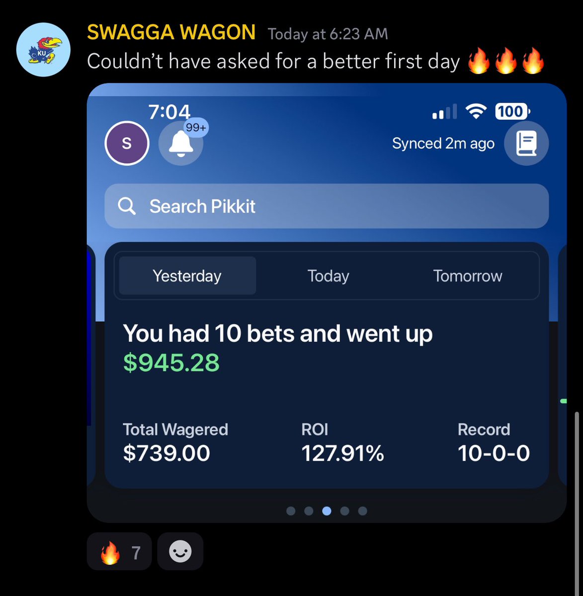 First day in. It's really that simple in TCE 🥱

whop.com/tce/

#PrizePicks #underdog #POTD #Fanduel #DraftKings #GamblingTwitter #TrendingNow #PlayerProps #PropBets #TCE