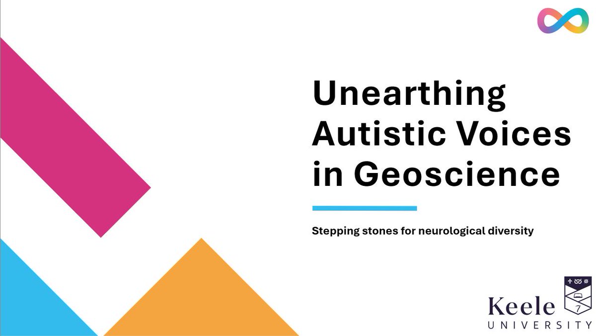If you're interested in making #HigherEducation #inclusive to #autistic learners, we'll be sharing autistic voices in #geoscience at the <a href="/AdvanceHE/">Advance HE</a> #TLConf24 conference tomorrow at 10:50. #geology #autism

<a href="/SLRogersGeol/">Steven Rogers</a>, <a href="/JulieH_Psyc/">Prof Julie Hulme</a>, <a href="/KellyJeffery87/">Kelly Jeffery</a>, <a href="/CatHallam1/">Cat Hallam 🕊</a> et al.