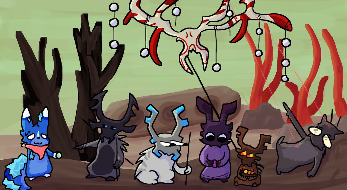 Massattack on af,, showing capitalism... capitalism in rainworld.. artfight.net/attack/6028937…
#rainworld #seafoam