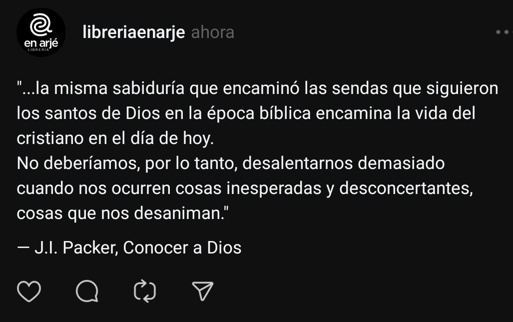en_arje's tweet photo. ...la misma sabiduría que encaminó las sendas que siguieron los santos de Dios en la época bíblica encamina la vida del cristiano en el día de hoy.

https://t.co/Zy3tBztwEd https://t.co/K1RkC98n4u