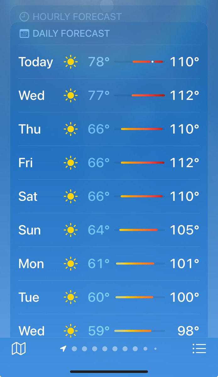 AllynS30's tweet photo. Oh my god!! It’s freaking hot out here!! This is definitely a sign of climate change. It hasn’t been 110-112 degrees 4 this long at least in about 15-20 years.
#CaliforniaHeatWave https://t.co/eRme5czBF7