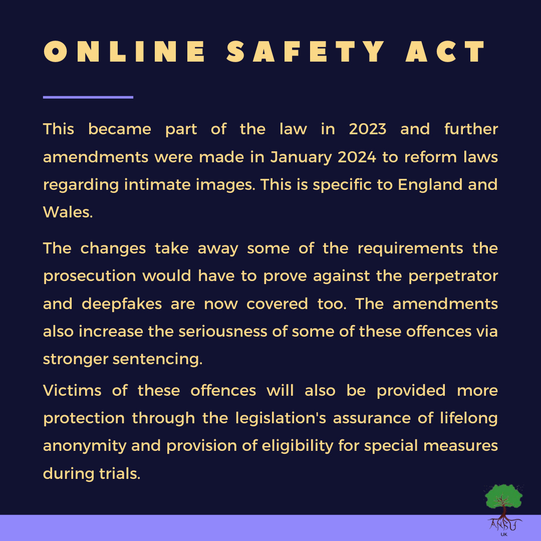ANBU_UK's tweet photo. Also, please see the second to last slide for more information on how you can get specialised support!

#NotYoursToView #IntimateImageAbuse #legislation #spreadANBU https://t.co/fFq15QryRD