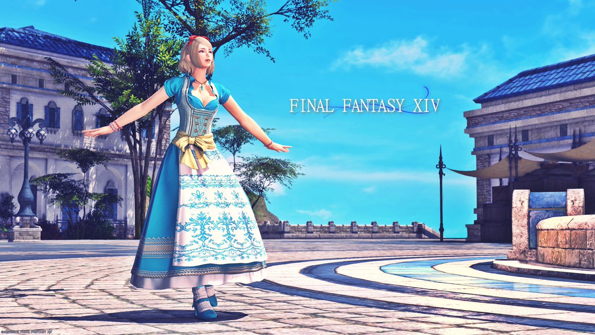 爽然と乙女❤️

蒼天の風を感じながら

みなさん　おはミドございまっす(﹡´◡`﹡ )

#FF14 #本日のミドラン #FF14SS