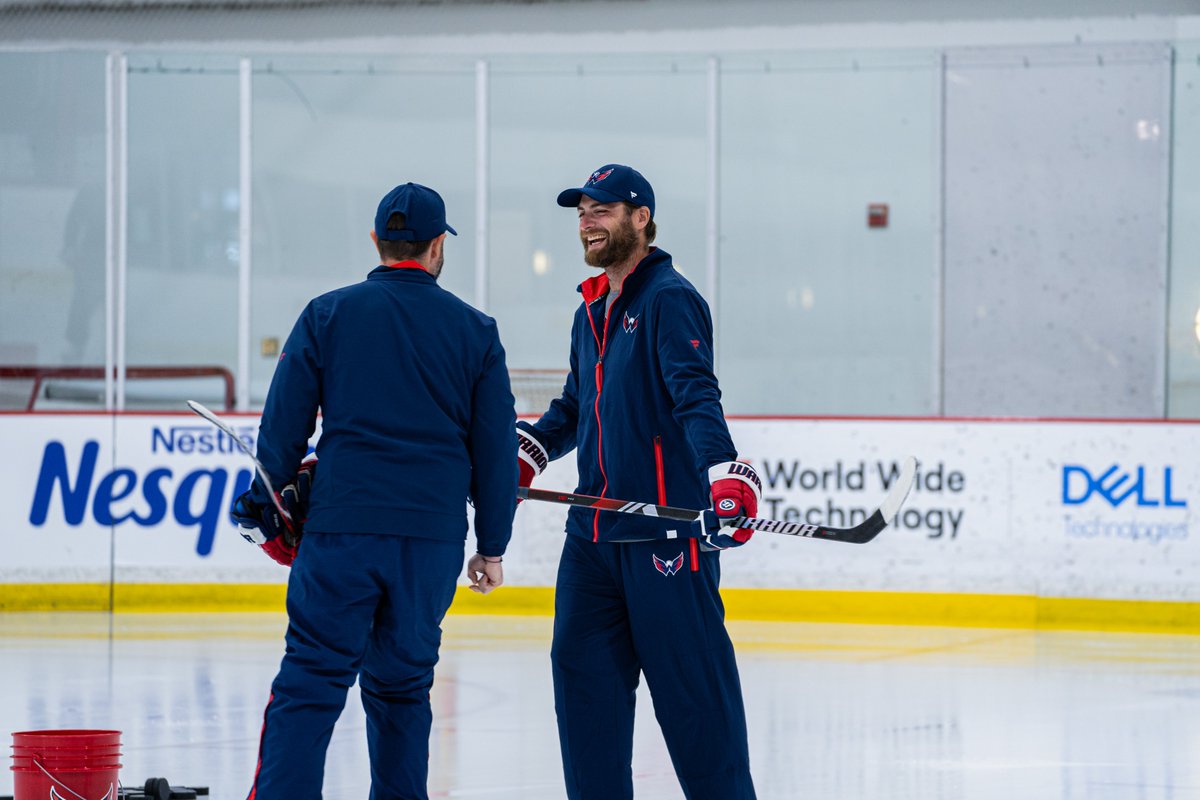 Capitals's tweet photo. ☺️ https://t.co/X886KLotVC