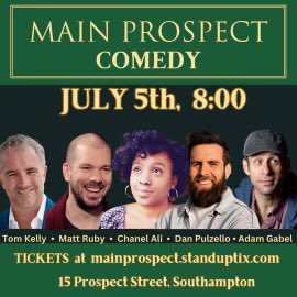 ⁦<a href="/TomKellyShow/">Tom Kelly Show</a>⁩ hilarious. GO! I will be there later this summer so go while it’s funny! #Hamptons #Comedy