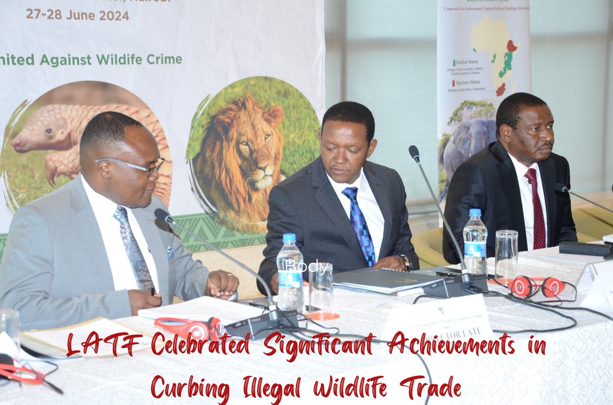 At the Bureau meeting, LATF celebrated significant achievements in curbing illegal wildlife trade!