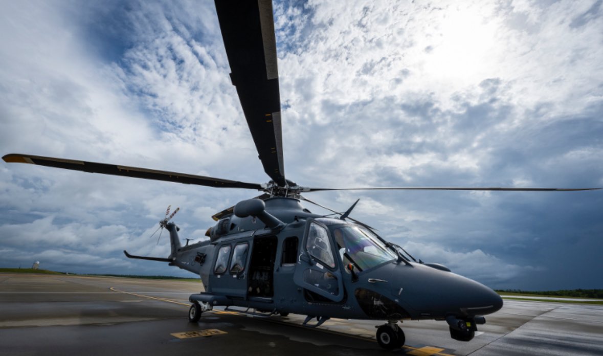Air Force Test Center (@aftestcenter) on Twitter photo Eglin Air Force Base bids farewell to the MH-139A Grey Wolf! 
Full story: bit.ly/3zs9v5A
🌟 #GreyWolf #AviationMilestones #unitedstatesairforce #airforcetestcenter Eglin Air Force Base bids farewell to the MH-139A Grey Wolf! 
Full story: bit.ly/3zs9v5A
🌟 #GreyWolf #AviationMilestones #unitedstatesairforce #airforcetestcenter
