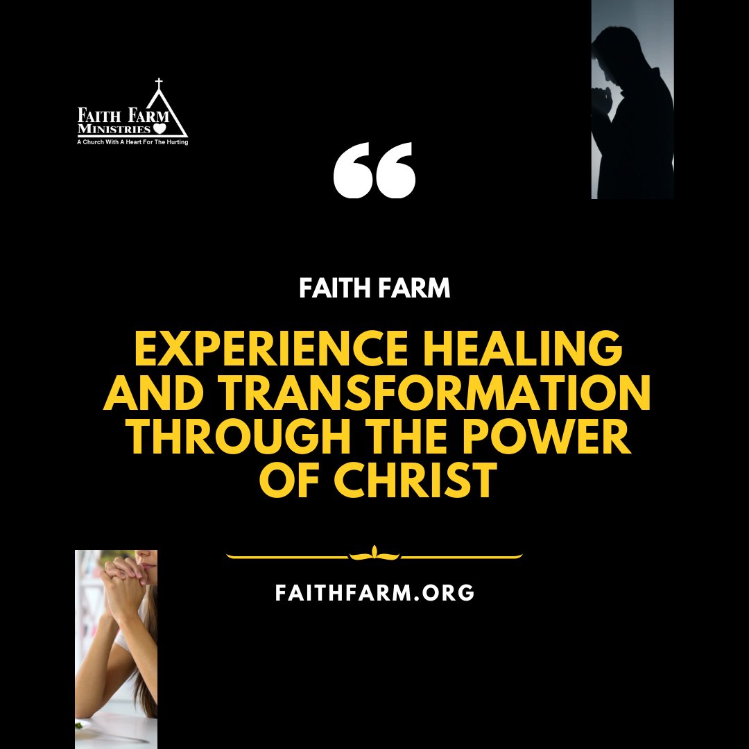 FaithFarm's tweet image. Faith Farm: Experience healing and transformation through the power of Christ. #FaithFarm #HealingThroughChrist #FaithBasedRecovery #TransformingLives #HopeAndHealing #JesusHeals #AddictionRecovery #SpiritualRenewal