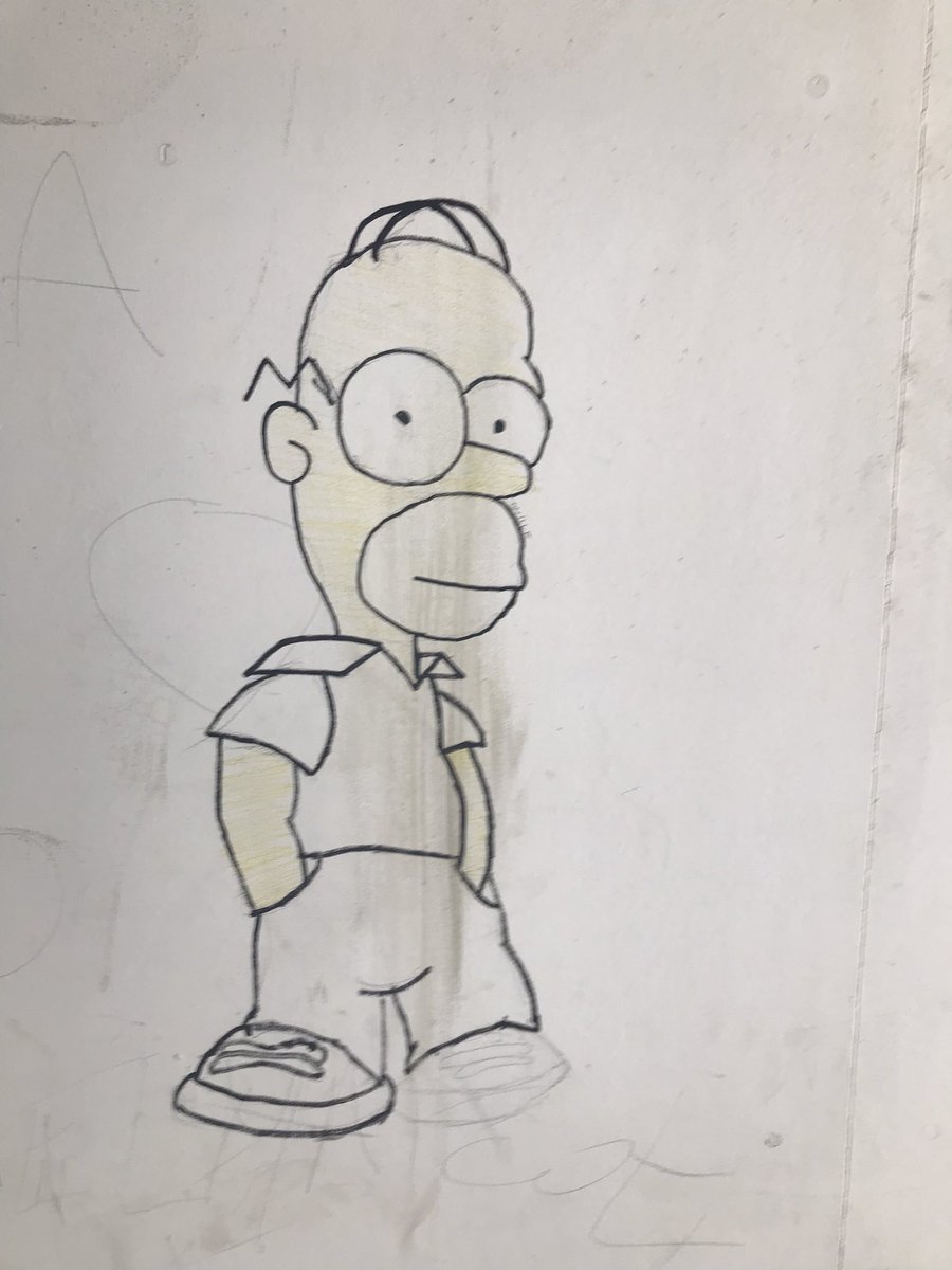 lttlebiggdrums's tweet photo. Siempre que estoy triste me acuerdo del homero dibujado en la estación de Chascomus, tiene ese algo nose... https://t.co/Xw7OcVE3SK