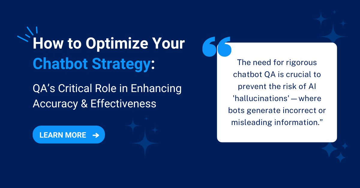 In today’s fast-paced digital world, #chatbots are revolutionizing #CX. But, are you getting the most out of your chatbot strategy? Discover actionable insights and practical tips in our latest blog post, “How to Optimize Your Chatbot Strategy”. tinyurl.com/55498u87