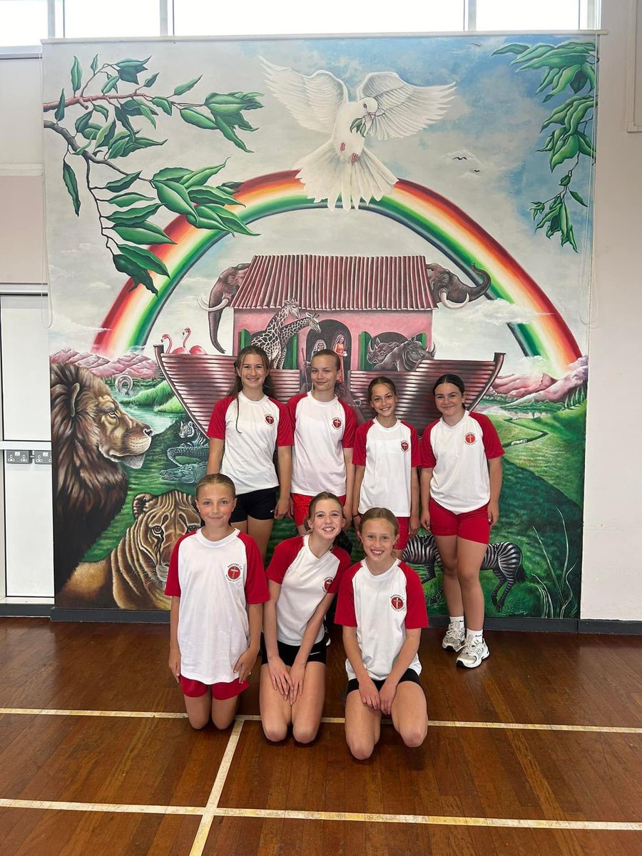 CeRainford's tweet photo. Smiles of absolute WINNERS!!🥇

Our girl’s netball team have worked tirelessly all year- rain, wind and shine, to become a strong team for inter school sports competitions this term. 

They have played two local schools recently winning both games with a huge margin

@StHelensSG https://t.co/iderW1gSs3