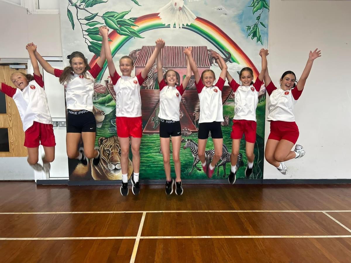 CeRainford's tweet photo. Smiles of absolute WINNERS!!🥇

Our girl’s netball team have worked tirelessly all year- rain, wind and shine, to become a strong team for inter school sports competitions this term. 

They have played two local schools recently winning both games with a huge margin

@StHelensSG https://t.co/iderW1gSs3