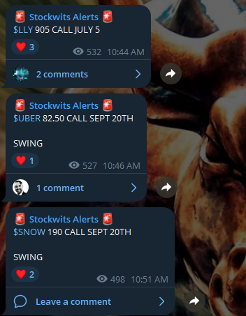 mikalche's tweet photo. BANGER DAY!  FREE TRIAL ENDS FRIDAY! DOWNLOAD TELEGRAM AND CLICK HERE https://t.co/ZIrZ1Q7qyv TO JOIN!

$AMD 162.50C IN THE MONEY💰
$AAPL 220C IN THE MONEY💰
$SOXL 56C IN THE MONEY💰
$MSFT 460C🔥
$SMCI 850C IN THE MONEY💰
$ARM 165C🔥💰
$NFLX 680C IN THE MONEY💰
$AMZN 200C IN THE MONEY💰
$GOOGL 185C IN THE MONEY💰
$META 505C IN THE MONEY💰
$GME 25C🔥
$LLY 905C IN THE MONEY💰
$JPM 207.50 C IN THE MONEY💰
$BAC 40.50C IN THE MONEY💰
$ADBE 580C🔥
$TSLA 240C SWING💰
$RDDT 75C🔥