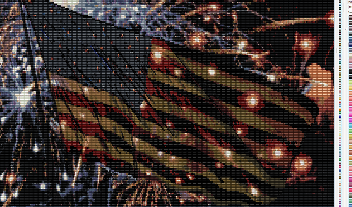 Coming along! Giving myself a deadline was the best idea honestly. I have one more day to finish this. Also shout out to <a href="/KingCodieTV/">KingCodie 👑</a> for watching me live art in MITM voice this morning to now 💚