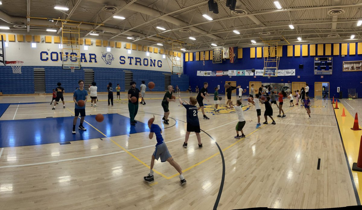 CGUnionHoops's tweet photo. Great 1st Day for the 6-9yr old Youth Basketball Camp at CG Union HS. There is still 1 Day left for any families interested. Tomorrow Weds 7/3 from 8-10am. Registration will be in the main gym from 7:30-8am.
#cgbasketball https://t.co/MroTz9pfAE