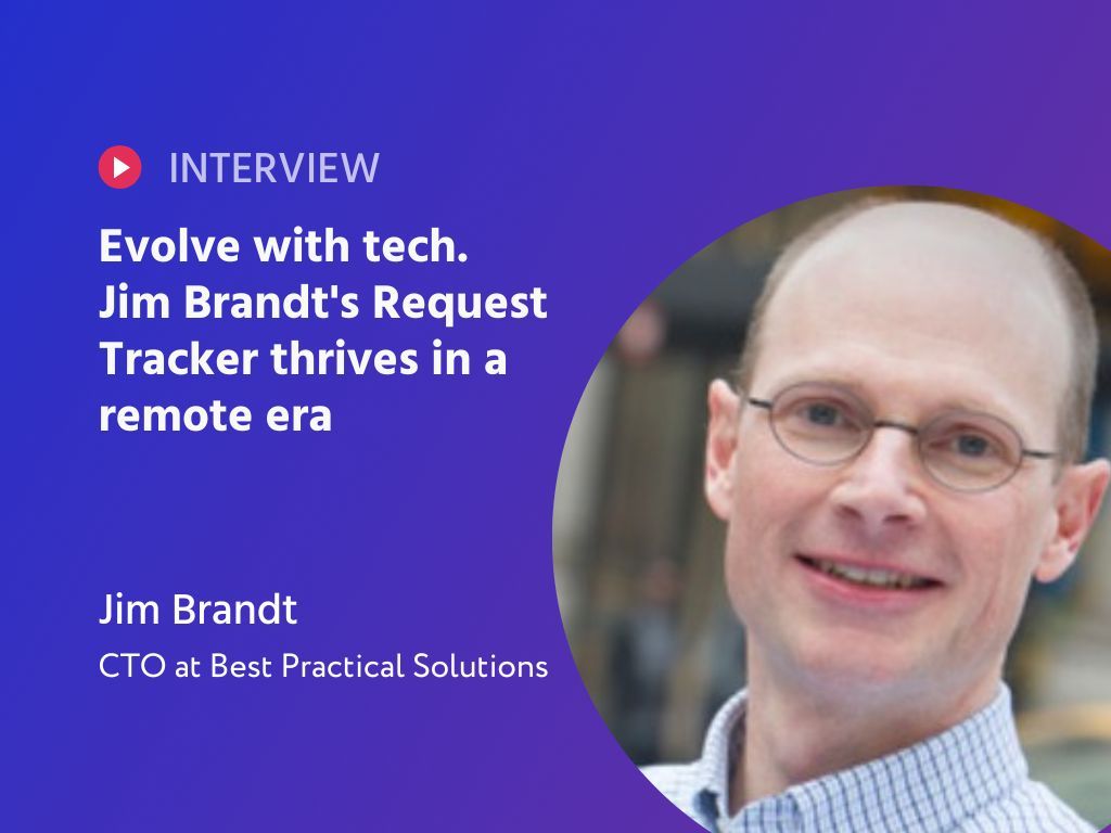 Tech Transformation and Request Tracker: Our CTO Jim Brandt sat down with Temy to talk about how technology has evolved and Request Tracker along with it. You can read and listen along to the Bright Founders podcast for more - buff.ly/3xJZyjj
