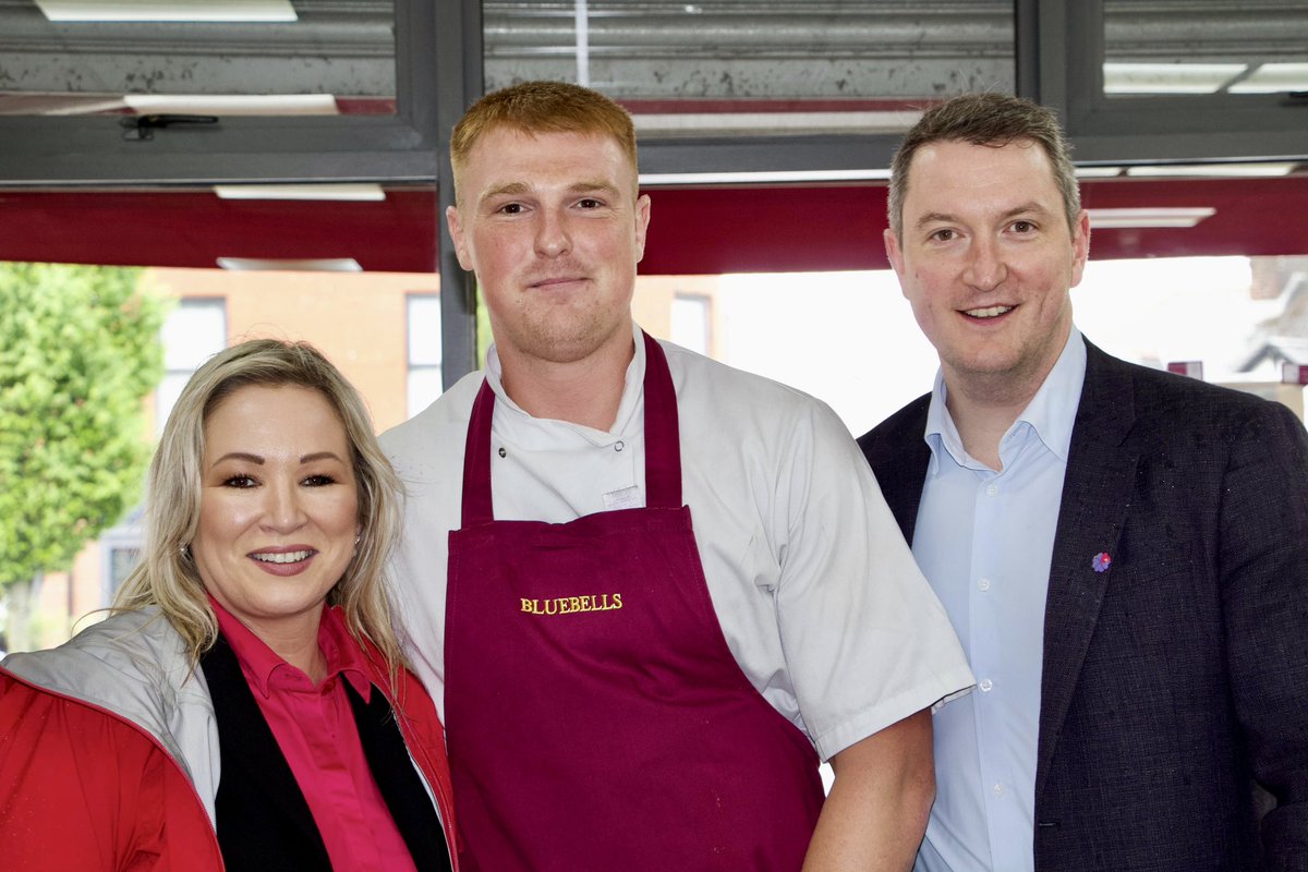 moneillsf's tweet photo. Every vote will count in North Belfast in this election.

I was delighted to visit North Belfast to speak with workers, families, and local businesses on our vision for a brighter and better future for all.

This election presents an enormous opportunity to cast a vote for strong leadership and our commitment to delivering positive change for everyone.

I encourage those who believe in progressive politics that serves the needs and aspirations of people to vote John Finucane.

He has been and will continue to be a champion for change and a better future for everyone in North Belfast.

On July 4th, vote Sinn Féin X