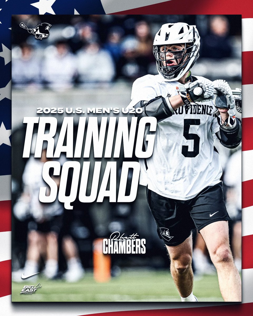 Congrats to Rhett Chambers for making the 2025 U.S. Men’s U20 training squad! #gofriars
