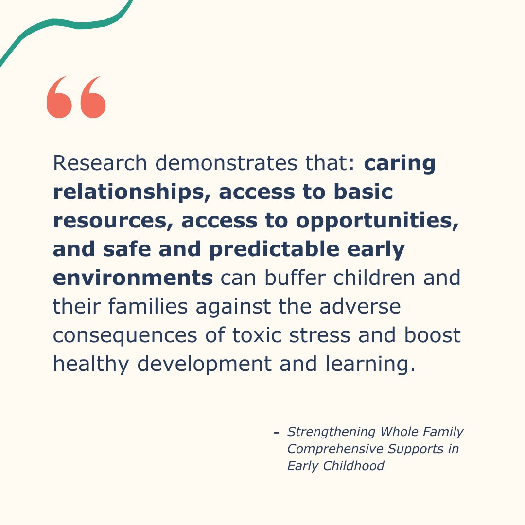 Our Co-Executive Director, Tassy Warren, EdM, co-authored a new report, "Strengthening Whole Family Comprehensive Supports in Early Childhood: Implications for Head Start and Early Head Start." 

Read the report here 👉 bit.ly/3RN2aUC
