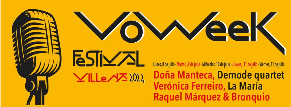 Una cita inexcusable ,  donde la voz marca el ritmo < VoWeek Villena 2024 .