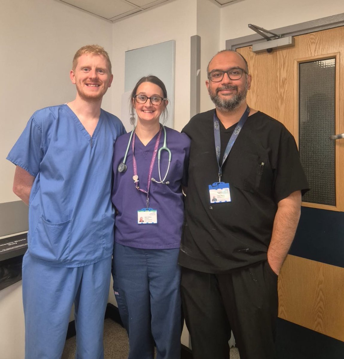 wwl_ecc's tweet photo. A bittersweet goodbye today to our HCA Alex. We are unbelievably proud that he has successfully completed his medical degree whilst working in our ED over the past 4 years. 

We know you are going to make the best doctor!  

The ED team will miss you 🥲

Well done Doc 👏🏻 https://t.co/CP71Czc8Ow