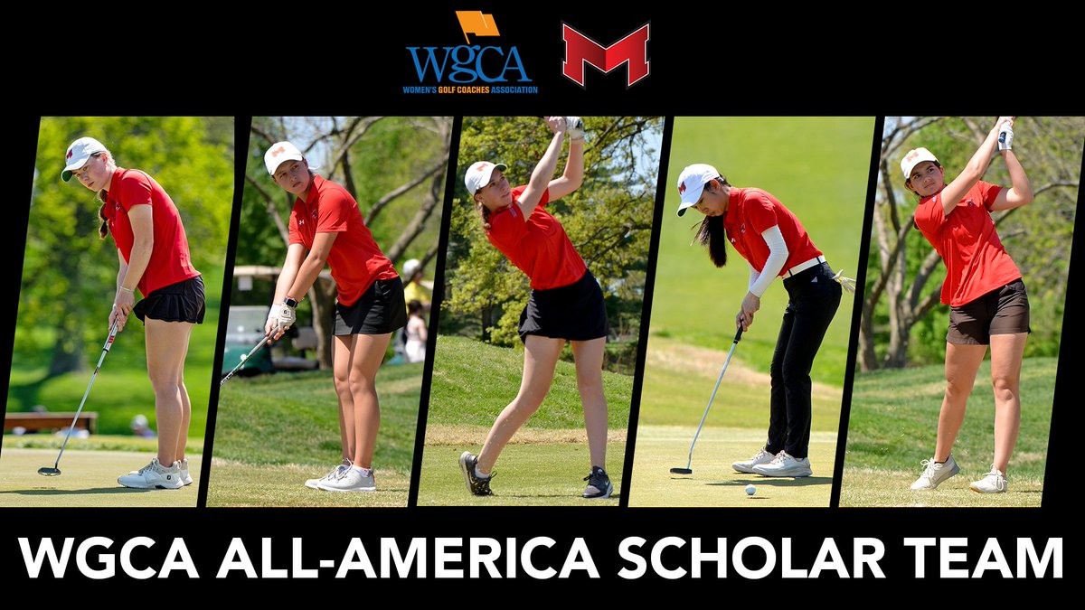 Big congrats to women's golfers Chloe Davidson, Fernanda Diaz-Pizarro, Maggie King, Ivy Lai and Effie Perakis who all earned WGCA All-American Scholar Team honors! <a href="/maryvillewgolf/">Maryville Women’s Golf</a> 
🐾⛳️📚#BigRedM #GLVCwgolf 

📰 - maryvillesaints.com/news/2024/7/2/…