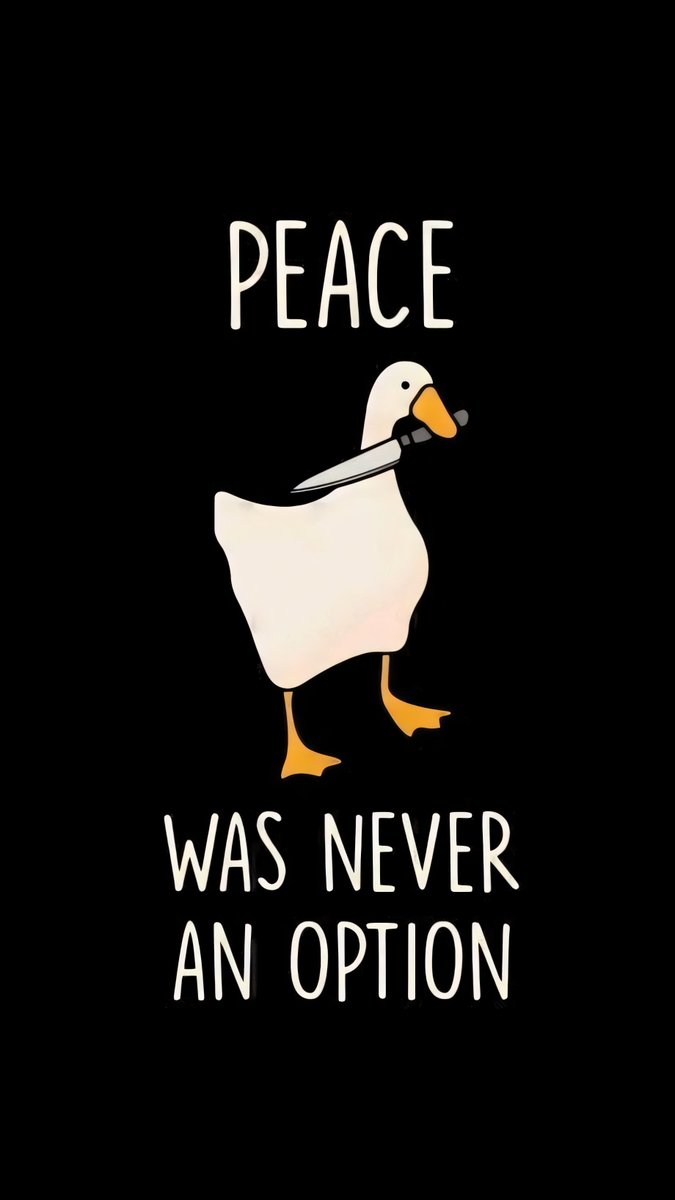 amaancg's tweet image. Its No Peace Duck AGAIN!! .. 🦢🔪