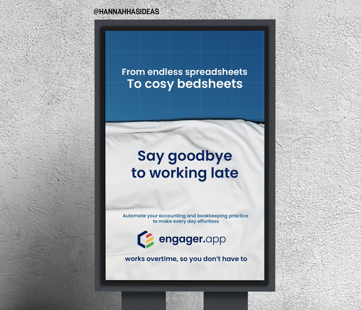 OneMinuteBriefs's tweet photo. OMB @EngagerDotApp #EngagerApp Brief Runner-Up: @hannahhasideas 

Winning a £100 cash prize 🥈 https://t.co/lqwOL9osbQ