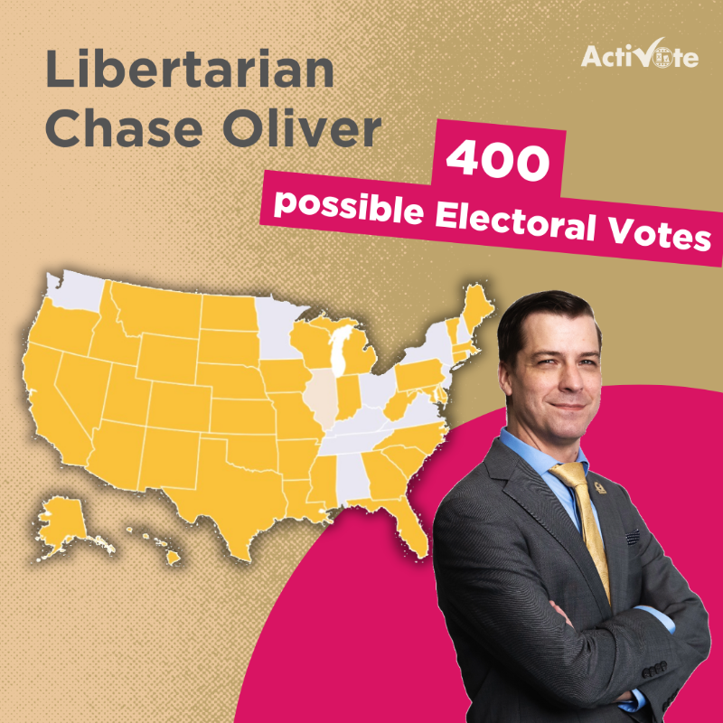 ActiVoteUS's tweet photo. Can a 3rd party win in 2024?
Check the maps for where each 3rd party has qualified. Light colors show states where they've submitted signatures but aren't verified. Many are still collecting signatures in some states, so the maps may change.
Based on this: are they spoilers? https://t.co/CGBrmf45f6