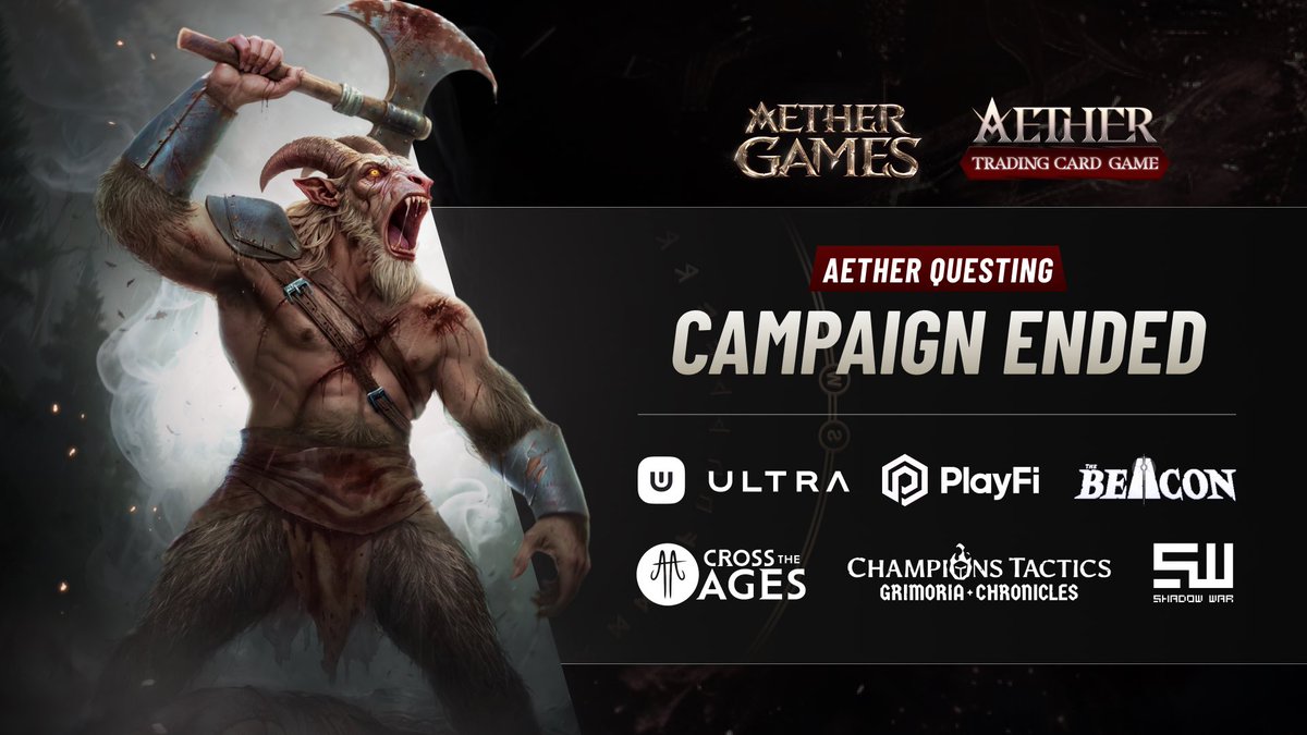 Aether Games tweet media