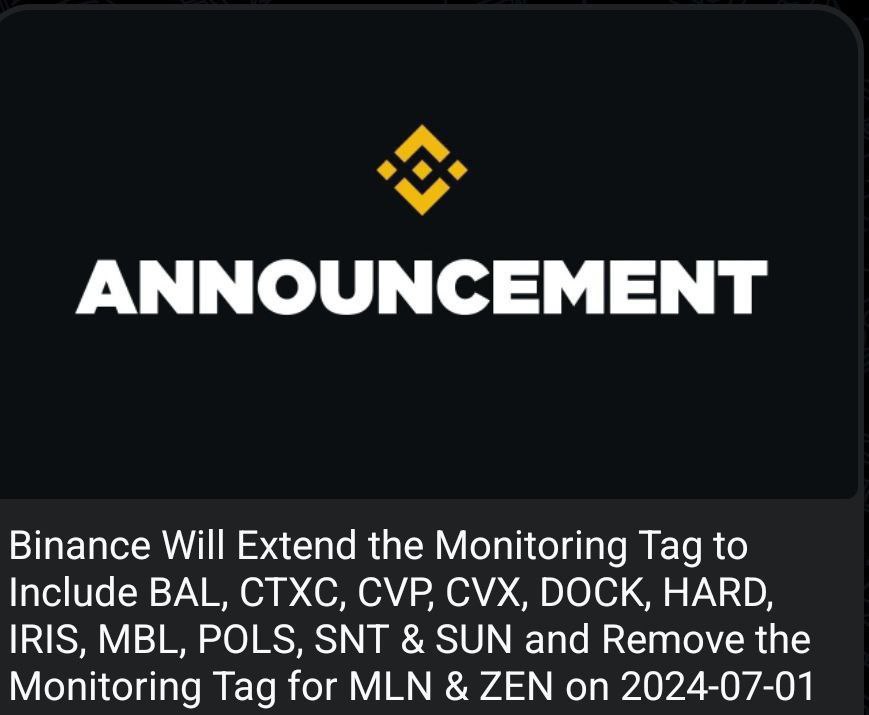 Important news 

Binance announced ETHFI monitoring and fraud monitoring 

The coin will soon be deleted from Binance

$ETHFİ

#ETHFİ