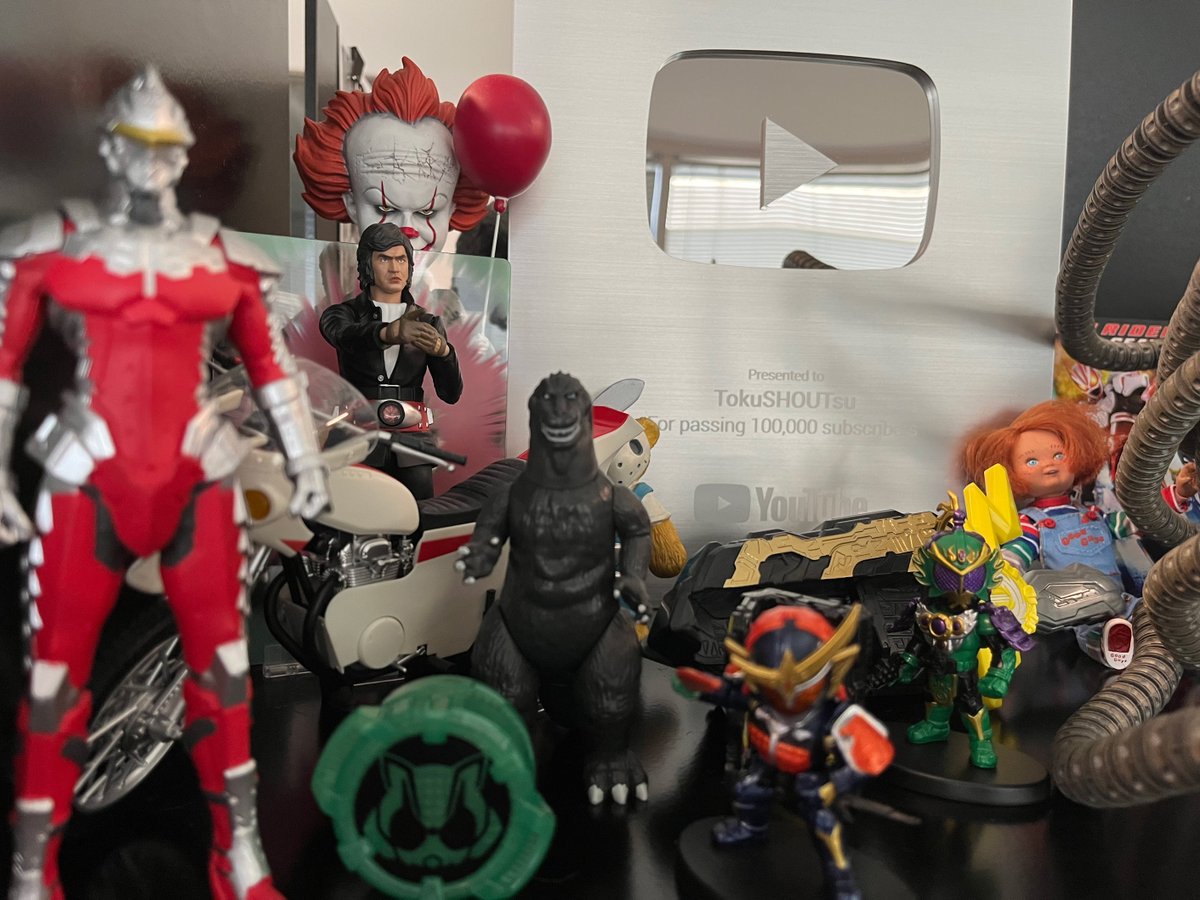 Thank you to all 100K+ subscribers!! <a href="/YouTube/">YouTube</a> <a href="/Shout_Studios/">Shout! Studios</a> <a href="/watchshouttv/">Shout! TV</a> youtube.com/tokushoutsu #TokuSHOUTsu