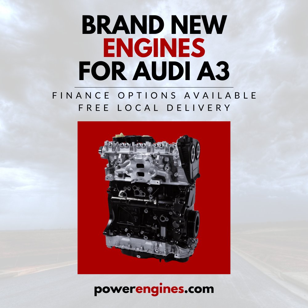 xpowerengines's tweet image. Elevate your Audi A3's performance with a brand-new engine! Enjoy a seamless driving experience and the luxury you deserve. Free local delivery up to 30 miles makes it even easier. #AudiA3 #BrandNewEngine #PowerEngines

Order Online: zurl.co/NGvp