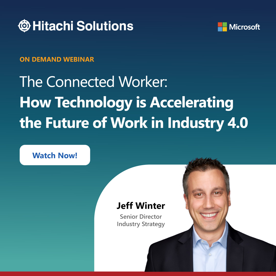 HitachiSolCa's tweet photo. What impact is technology making on the manufacturing workforce today? And what do manufacturers need to keep in mind for the future? Check out our on-demand webinar to learn more. https://t.co/fbDl2DU92D
 
#HitachiSolutions #Manufacturing https://t.co/NEZMHCFnvI