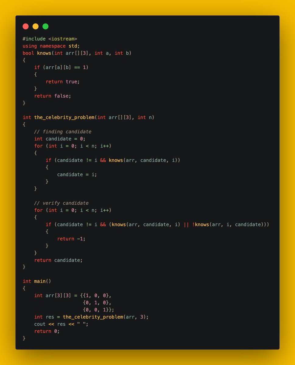gincode18's tweet image. 🚀 Day 27 of #100DaysOfCode!

🔢 Solved more exciting stack and queue problems:
🏢 Found the Largest Rectangle with All 1s.
📉 Implemented Stack with Get Min functionality.
👤 Tackled the Celebrity Problem.
🔄 Reversed a Queue.

Loving the journey so far! 💪 #coding #DSA