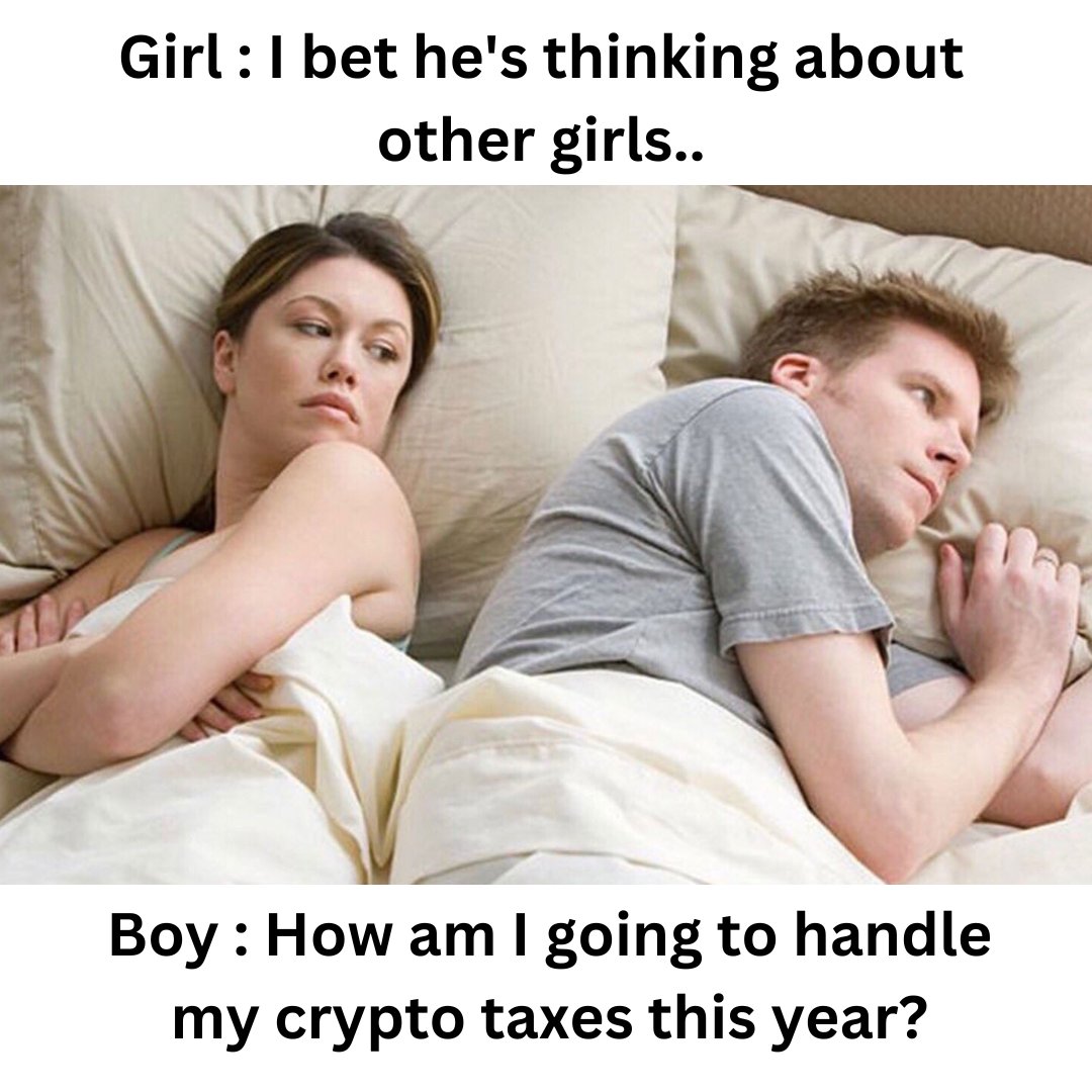 She's probably thinking about other girls... Meanwhile, he's stressing over his crypto taxes! 🧾💭
Don't let tax season keep you up at night. With Onchain accounting, you can simplify your crypto tax reporting and get peace of mind.

Are you looking for a new crypto accounting