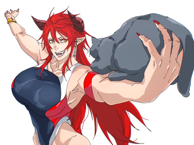 依頼の難関越えたので、久しぶりのオリキャラrkgk
「今年もワシの水着か、似合ておるかのう?」
「にゃーっ」 