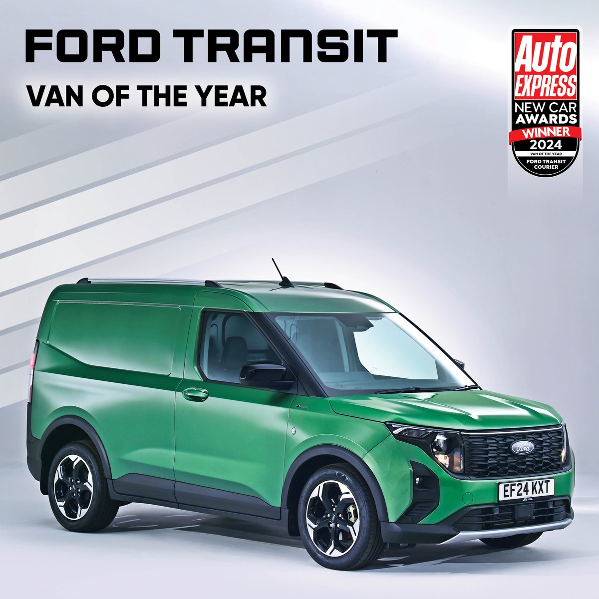 The Ford Transit Courirer takes our 2024 Van of the Year crown autoexpress.co.uk/ford/transit-c…

<a href="/Ford/">Ford Motor Company</a>uk <a href="/FordNewsEurope/">Ford News Europe</a> @ford <a href="/FordPro/">Ford Pro</a> #AEAwards #Ford