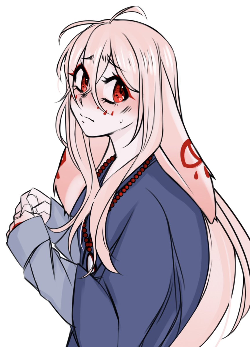 cat_in_yami's tweet photo. Another recent DND chara since my DM let me play a moonfolk

He grew up 🥺 (right is old design)

#DnDcharacter #dndart https://t.co/r0K9jjYyl3