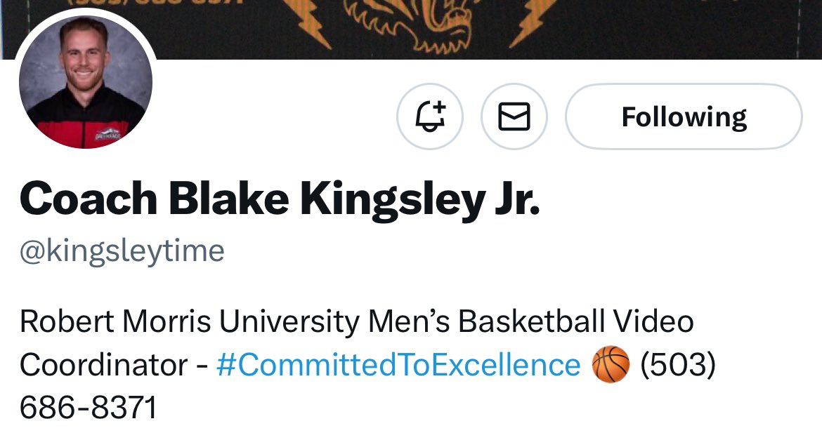 halliburtonsue1's tweet photo. Good luck to you @kingsleytime on your next adventure‼️❤️‼️ Thanks for all you did for our Greyhound’s while you were here. @MGreyhounds @GreyhoundWBB https://t.co/MTMYq42JpE