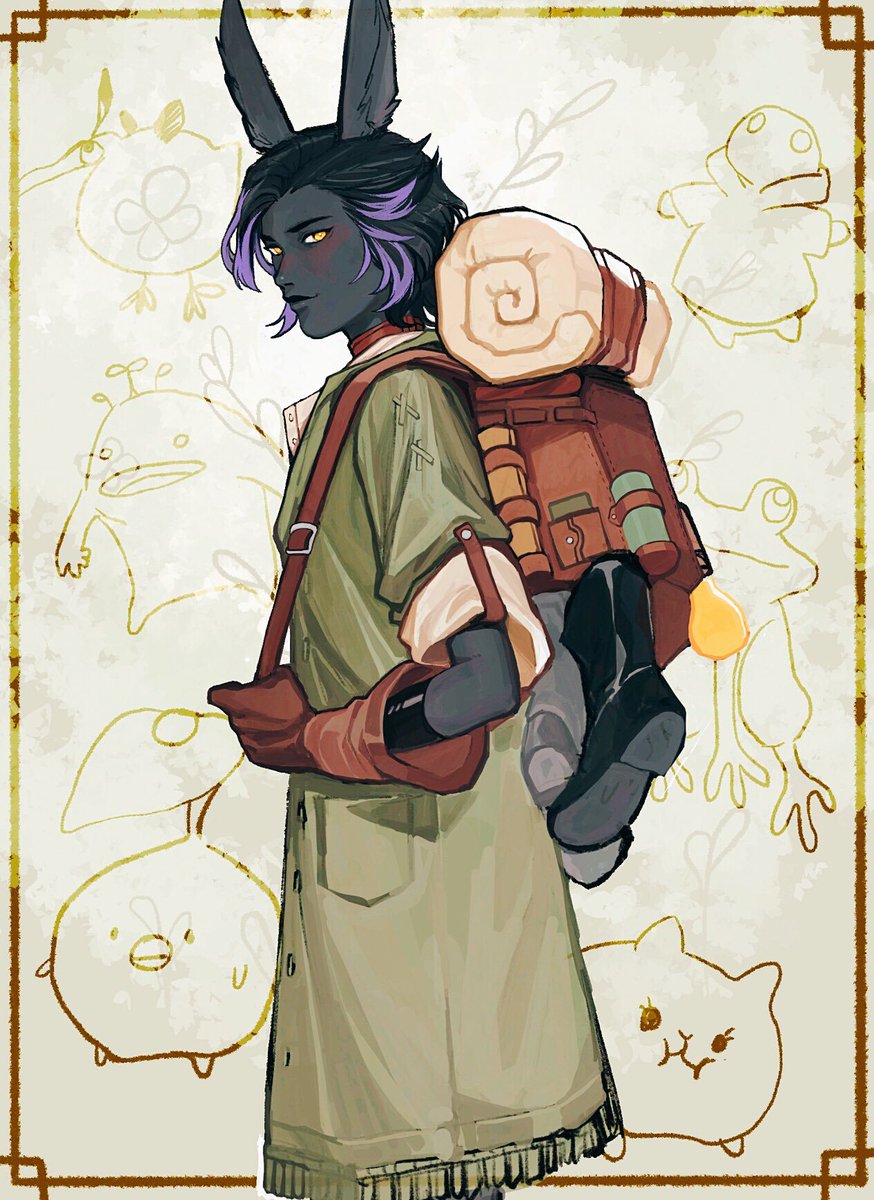 Hikazio's tweet photo. Erenville from a few years ago 🥰 I'm so happy he's part of the main cast in Dawntrail #FFXIV https://t.co/uKvPhyNoTE