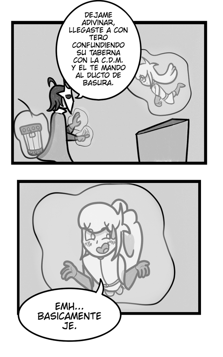 LCDLM_Oficial's tweet photo. La Cabaña de los Magos. Capitulo 0.1: "Compañero asignado"

[1/6]

#webomic #digitalart #lacabañadelosmagos https://t.co/Fr5aSg3OL2