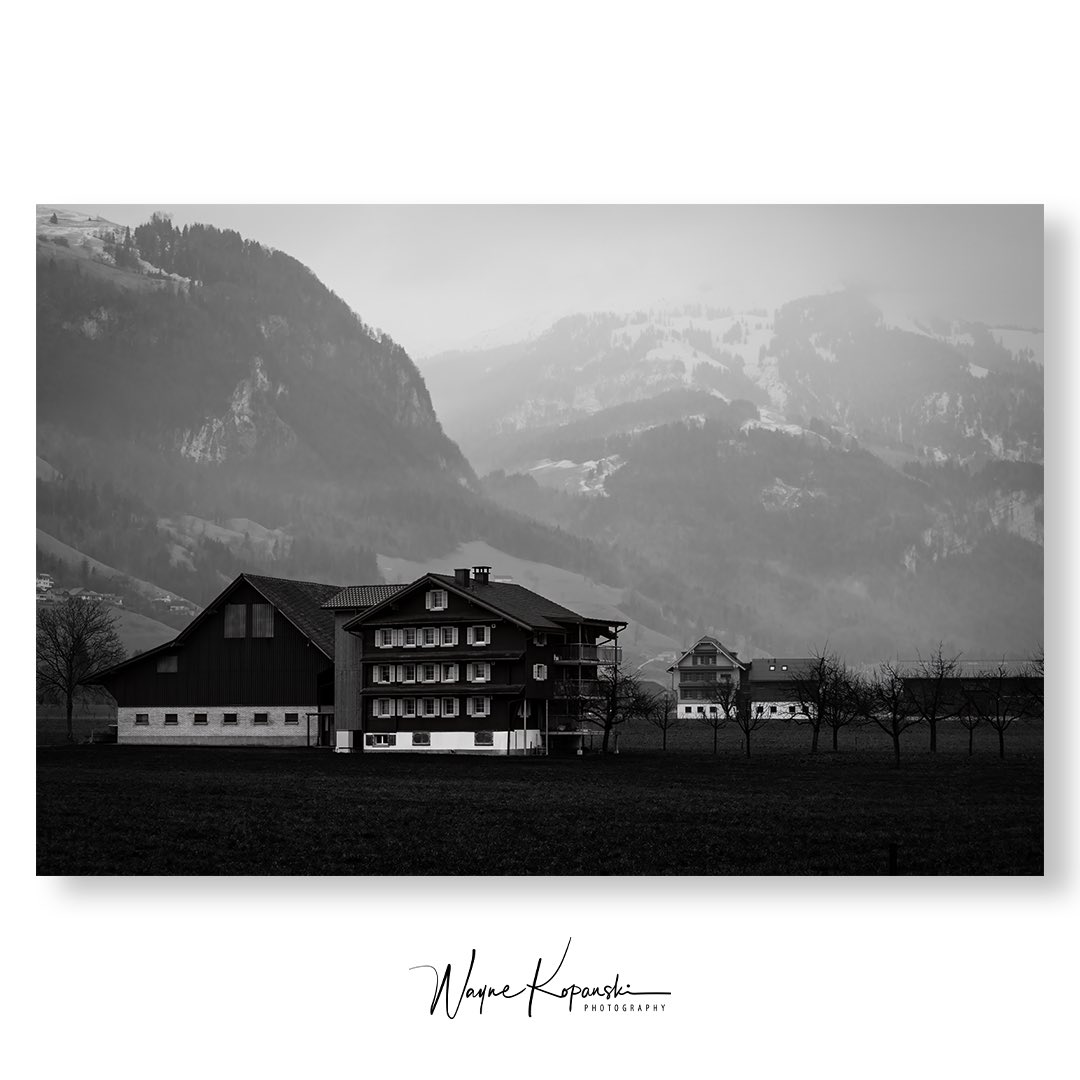 WayneKPhoto's tweet photo. A haunting silence shrouds the Swiss Alps, where shadows whisper secrets of the past.
•
•
•
#bnw #switzerland #swiss #alps #EerieBeauty #SwissAlps #MysticMountains #BlackAndWhitePhotography #AlpineMystery #SilentHills #GhostlyVibes  #canon #canonphotography #canon5dmarkiv https://t.co/ouL4CE5iSy