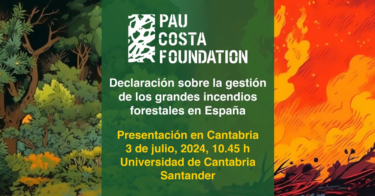 #CVGIF2024

Mañana 3 de julio a las 10:45h en la Facultad de Derecho de <a href="/unican/">Universidad de Cantabria</a> tendrá lugar la presentación oficial de la Declaración sobre la gestión de los grandes incendios forestales en España.

Participarán en la mesa Juan Picos, Javier Jimenez, Aitor Omar y Marc Castellnou