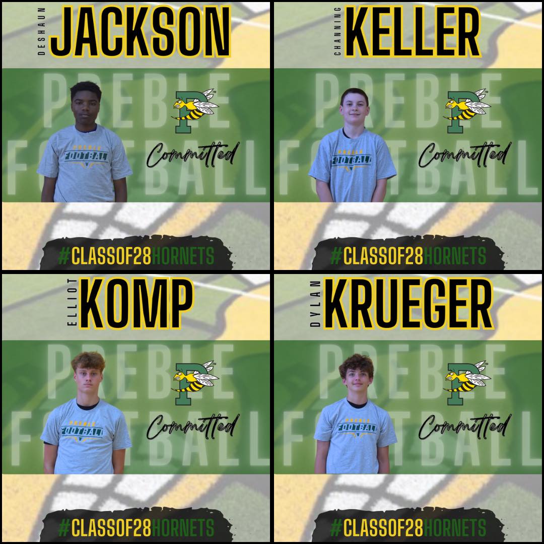 PrebleFootball's tweet image. 🏈We welcomed our incoming Freshmen at the first contact day last week.  Looking forward to cheering these guys on this season! GO HORNETS! (post 1 of 2)