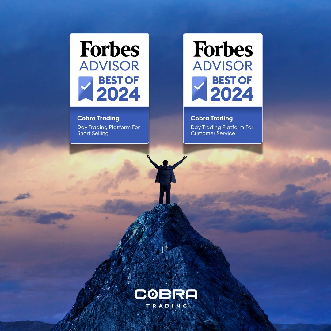 cobra_trading's tweet photo. Thank you, @Forbes, for recognizing us as one of the top 6 online brokers for day traders. If you want to work with a top broker that is recognized by Forbes, make sure to reach out to us by clicking the link in our bio and open a direct chat to find out more! @ForbesAdvisor https://t.co/4TLbfZcqhA