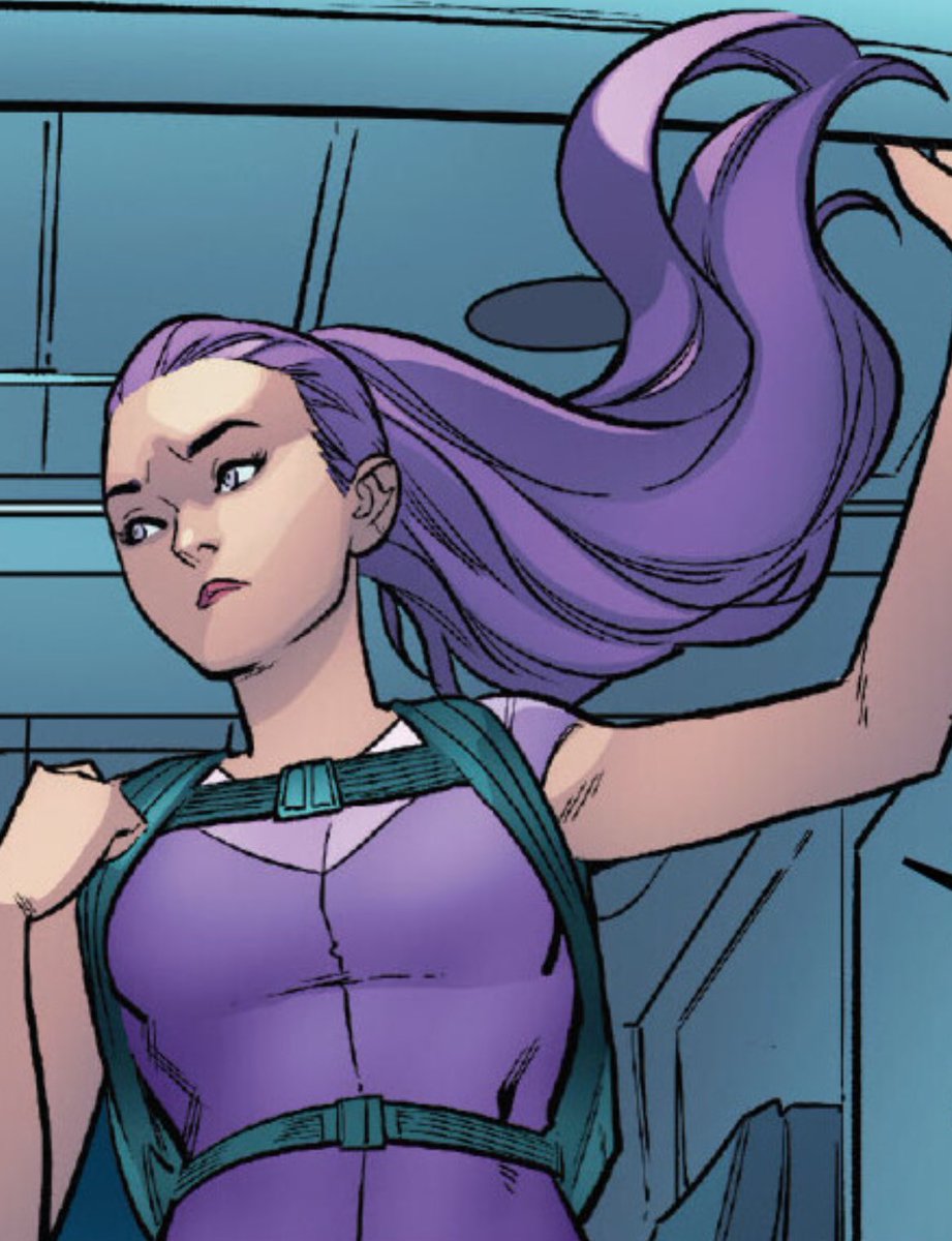 MentalMonarch's tweet photo. To should bring this ponytail back for X-Force. https://t.co/AYb2Zk60wf