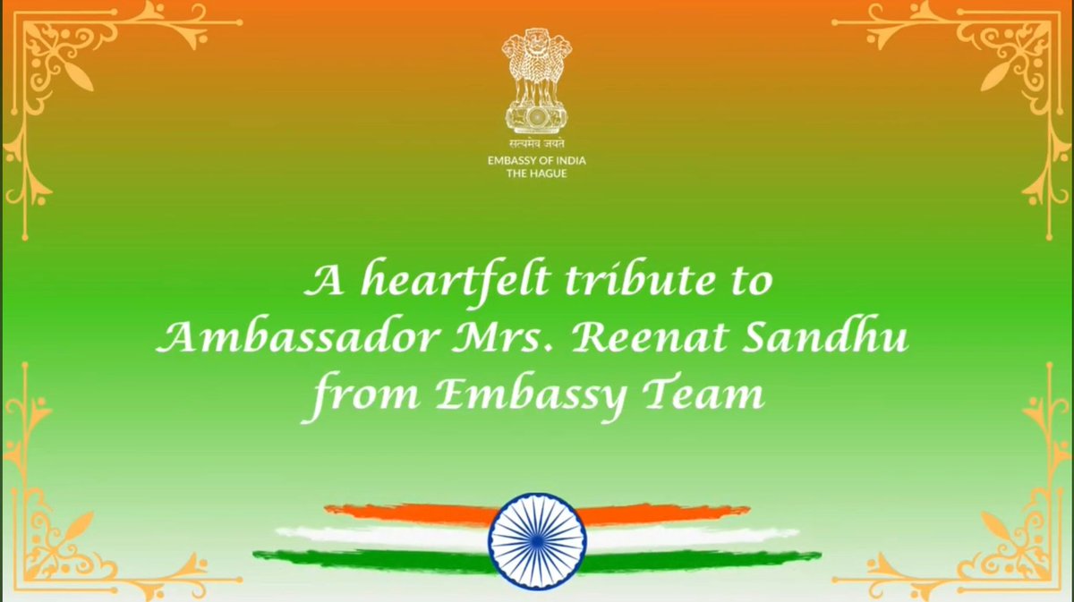 Thank you, Amb <a href="/reenat_sandhu/">Reenat Sandhu</a>. You inspired and guided us. It was an honour to work under your leadership. Wish you happy days ahead!
youtu.be/_HGoRP0qzCg?si…